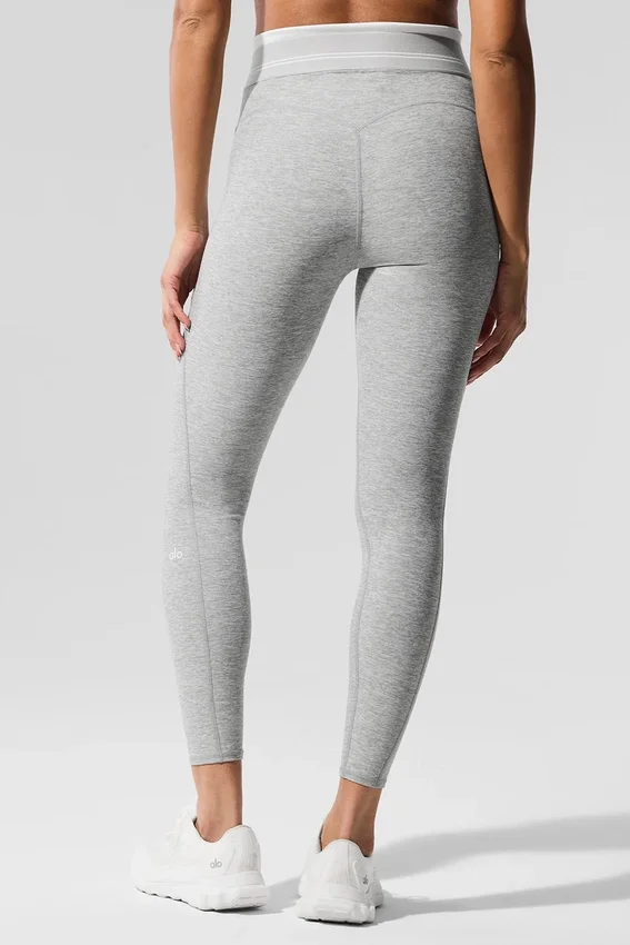 Alosoft High-Waist 7/8 Better Together Leggings – Athletic Heather Grey
