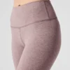 Alosoft High-Waist 7/8 Highlight Legging – Dark Pink Quartz Heather