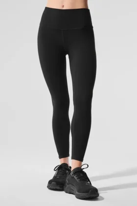 Alosoft High-Waist 7/8 Highlight Legging – svart
