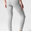 Alosoft High-Waist 7/8 Highlight-Leggings – Athletic Heather Grey