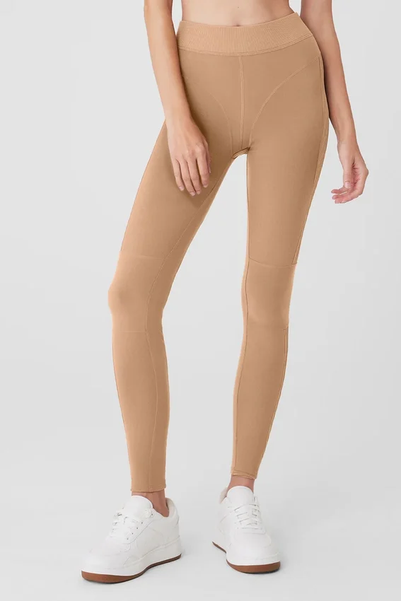 Alosoft High-Waist Head Start Leggings – Toasted Almond