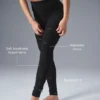 Alosoft High-Waist Spotlight Leggings – Svart