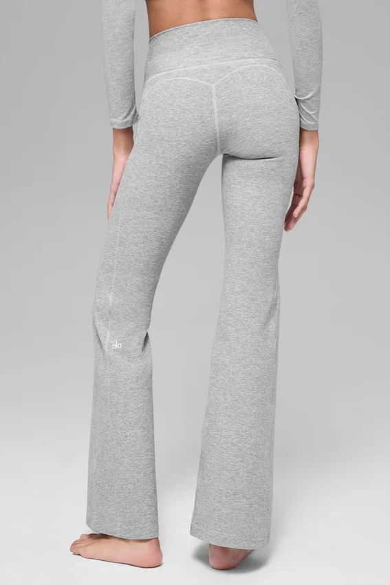Alosoft Intuition High-Waist bootcut-leggings – Athletic Heather Grey