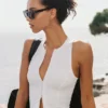 Alosoft Level up Full Zip Tank – Vit