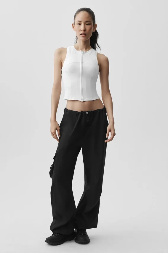 Alosoft Level up Full Zip Tank – Vit
