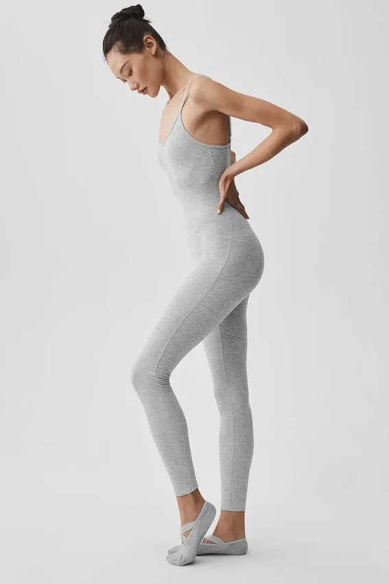 Alosoft One and Done Onesie – Athletic Heather Grey