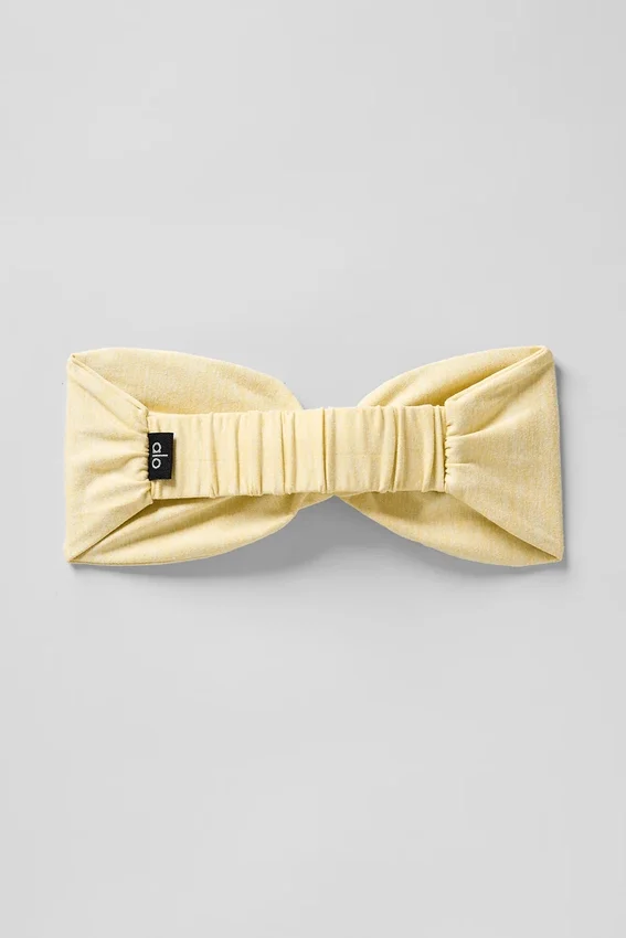 Alosoft-pannband – Warm Butter Heather