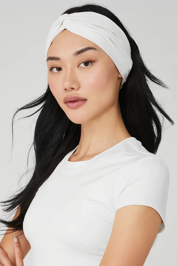 Alosoft-pannband – White