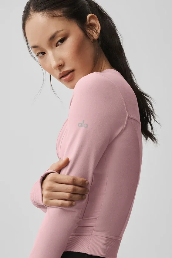 Alosoft Recharge-jacka – Vintage Pink