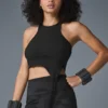 Alosoft Ribbed Revelation Tank – Svart