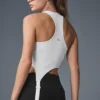 Alosoft Ribbed Revelation Tank – Vit