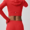 Alosoft Sincere figursydd jacka – klarröd