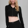 Alosoft Sincere figursydd jacka – svart