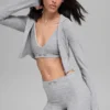 Alosoft Sincere Fitted Jacket – Athletic Heather Grey
