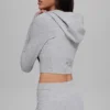 Alosoft Sincere Fitted Jacket – Athletic Heather Grey