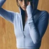 Alosoft Sincere Fitted Jacket – ljus provenceblå