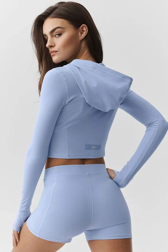 Alosoft Sincere Fitted Jacket – ljus provenceblå
