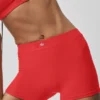 Alosoft Sincere Micro Shorts – Bright Red