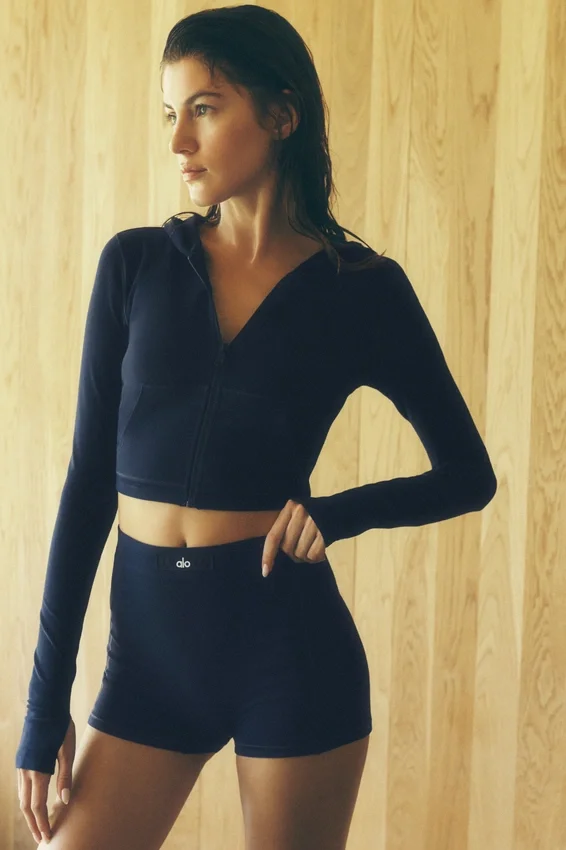 Alosoft Sincere Micro Shorts – marinblå