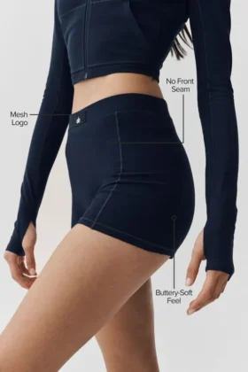 Alosoft Sincere Micro Shorts – marinblå