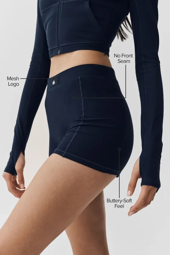 Alosoft Sincere Micro Shorts – marinblå