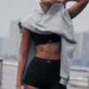 Alosoft Sincere Micro Shorts – Svart