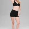 Alosoft Sincere Micro Shorts – Svart