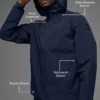 Alpha Shell-jacka – Navy