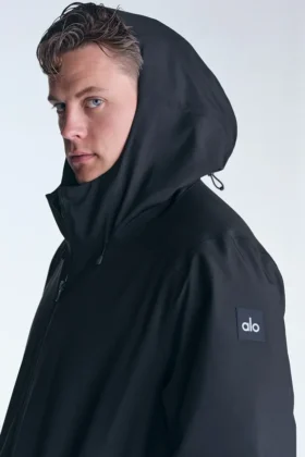 Alpha Shell-jacka – svart