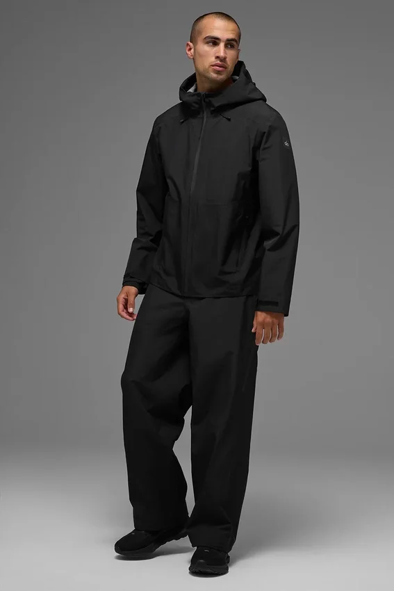 Alpha Shell-jacka – svart