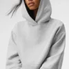 Bae Huvtröja – Athletic Heather Grey