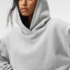 Bae Huvtröja – Athletic Heather Grey