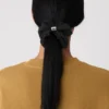 Bead It Oversized Scrunchie – Svart