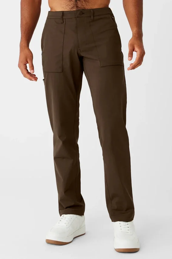 Block Pant – Espresso