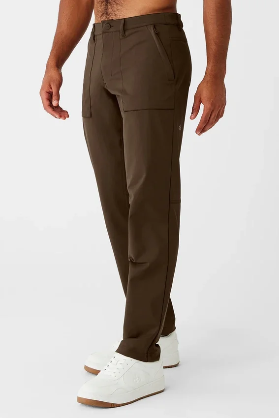 Block Pant – Espresso
