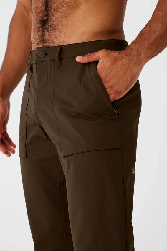 Block Pant – Espresso