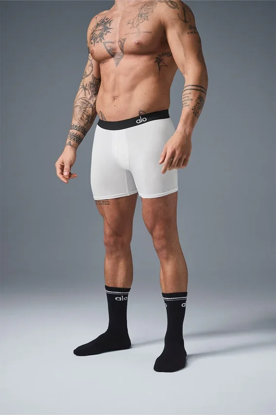 Boxershorts för dag och natt – Vit