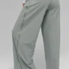 Breezy byxor med vida ben (långa) – Lunar Grey