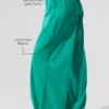 Breezy byxor med vida ben (långa) – Spruce Green