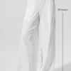 Breezy byxor med vida ben (långa) – White