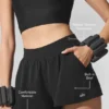 Breezy Shorts – Svart