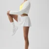 Breezy tenniskjol – vit