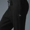 Cable Knit Winter Bliss-byxor – Svart