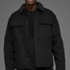Canvas Utility Shacket – Svart