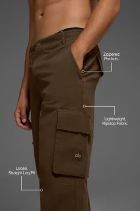 Cargo Ripstop-byxor – Espresso
