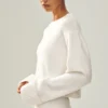 Cashmere Embrace-tröja – Ivory