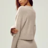 Cashmere Embrace-tröja – Oat Heather