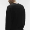 Chill Crew Neck Tröja – Svart