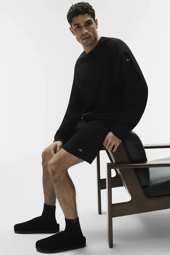 Chill Crew Neck Tröja – Svart