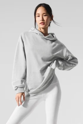 Chill-huvtröja – Athletic Heather Grey